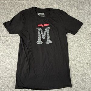 The Cure Graphic T-Shirt Women Small Black M Lyrics Band Tee 100% Cotton 2020